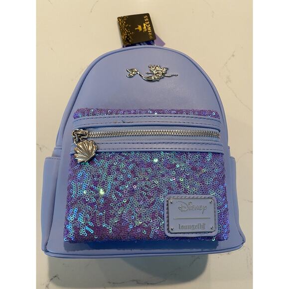 Loungefly Handbags - Little Mermaid Ariel Sequins Loungefly Under the Sea Exclusive - IN HAND!